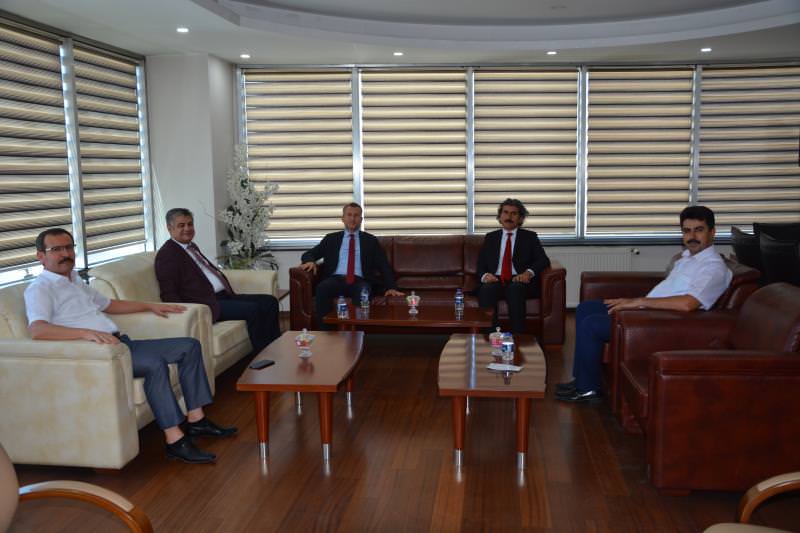 Vergi Denetim Kurulu Konya Denetim Daire Başkanı Mustafa Sefa KARA nın Odamızı Ziyareti